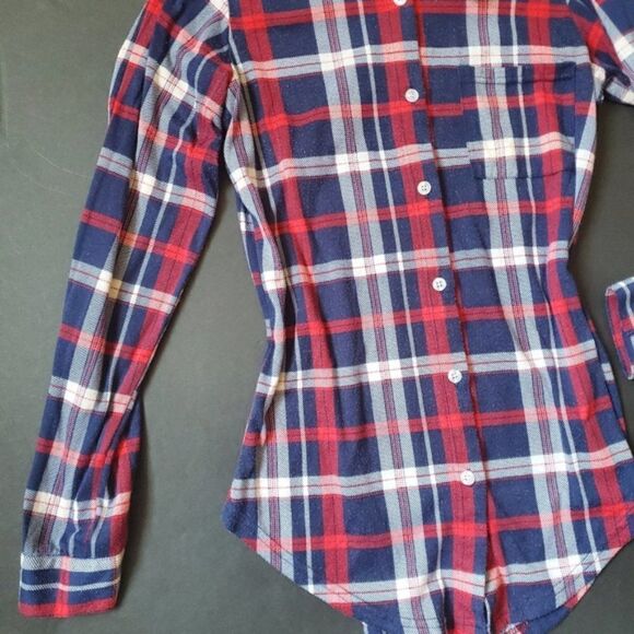 Rue 21 Plaid Button Down Shirt - Picture 4 of 9